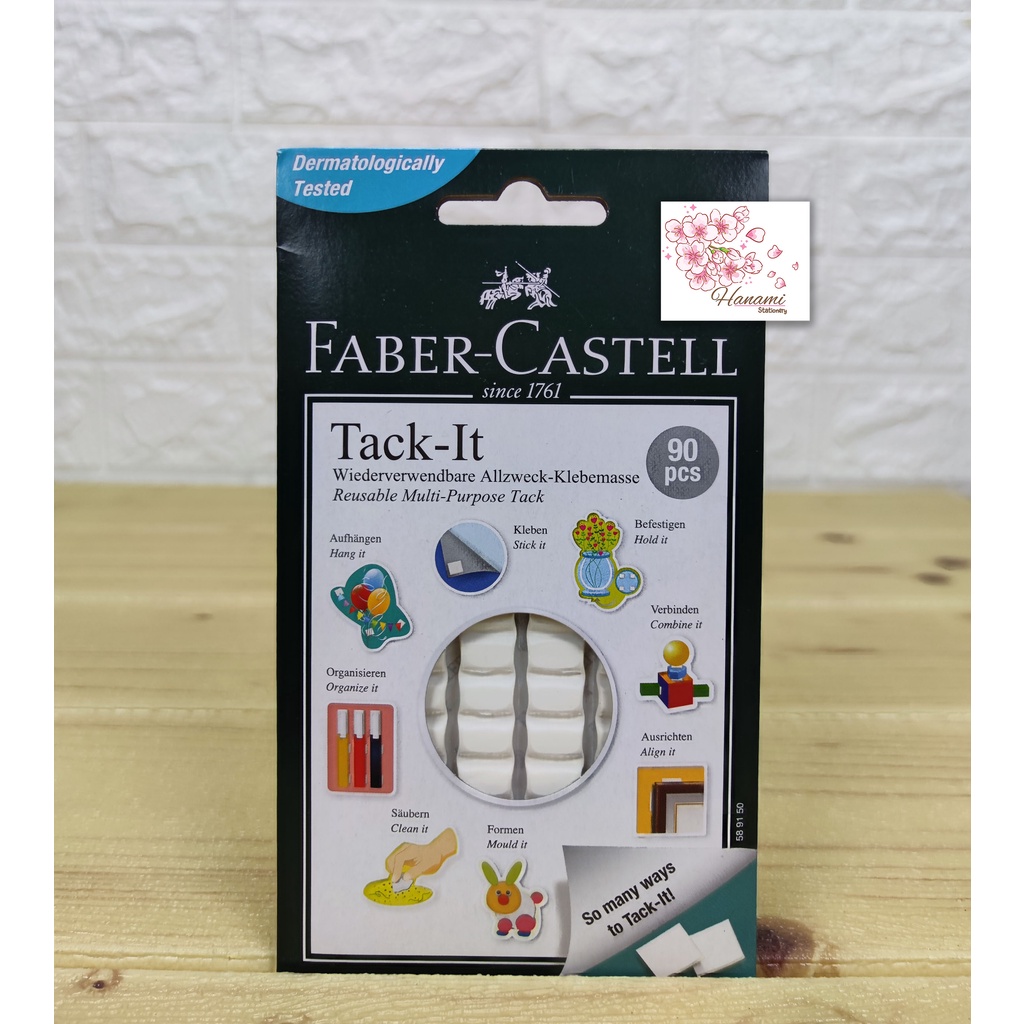 

Faber Castell Tack It 50G - Double Tape - Perekat 2 sisi serbaguna