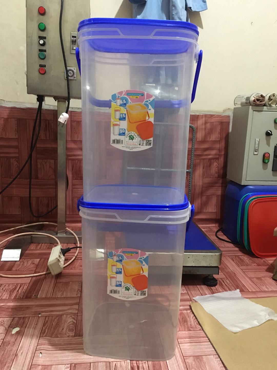 Toples Abella 30 Liter Green Leaf 0167 / Toples Minuman Jinjing 30l