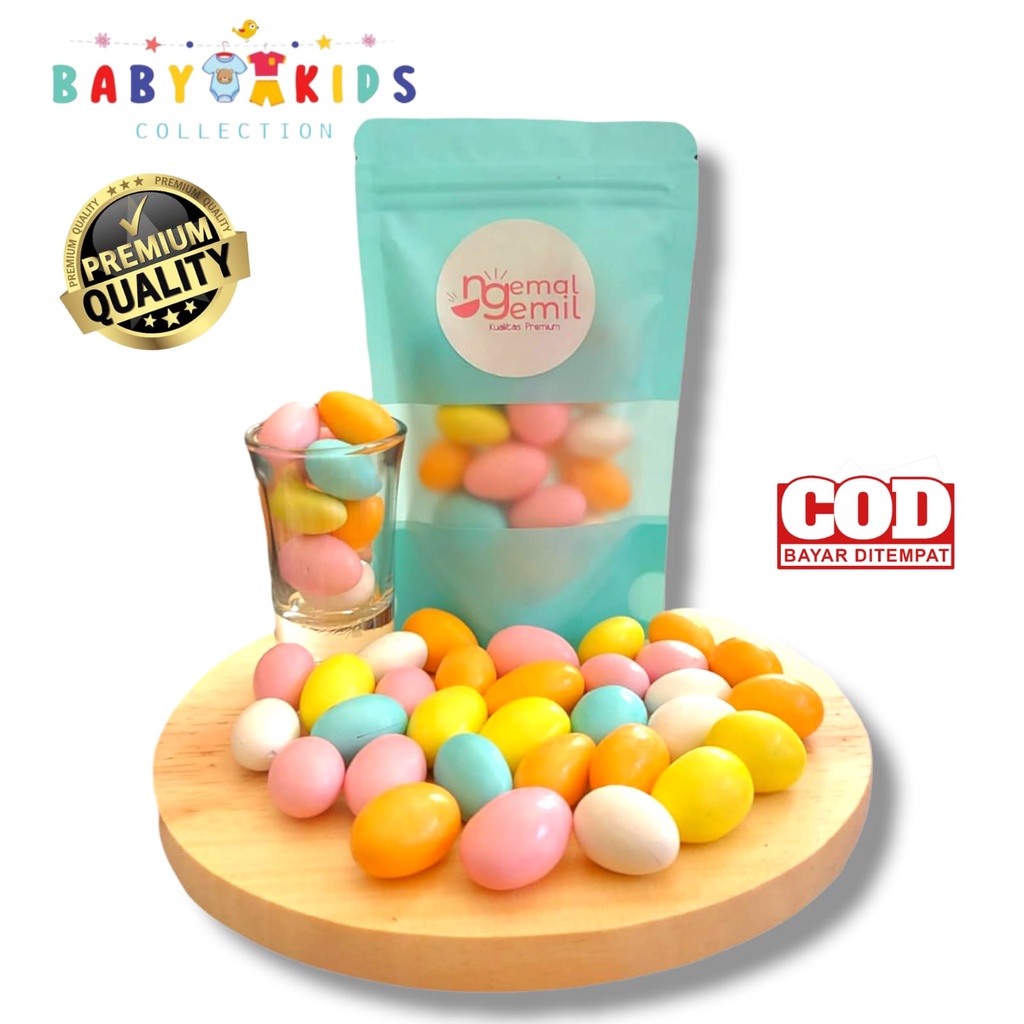 

Chocolate Dragees Almond Mixed | Coklat Isi Kacang Almond / Chocolate Almond Mixed Kualitas Premium