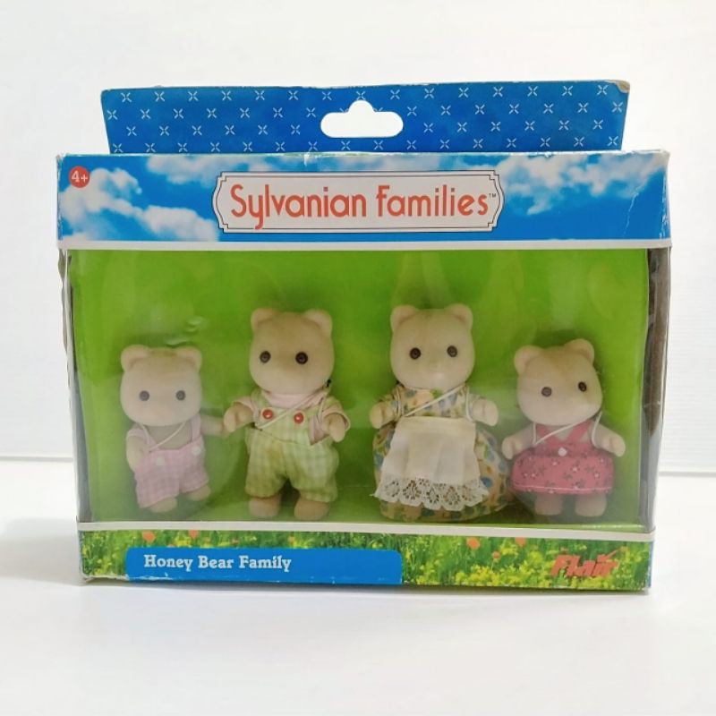 Sylvanian Honey Bear Family (Very Rare)