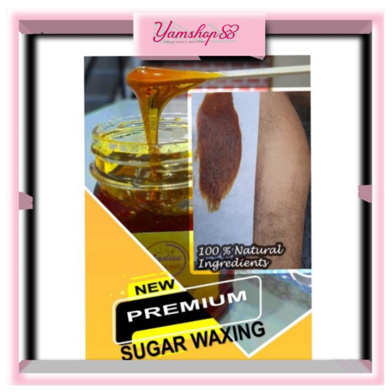 ☀️ YAMSHOP88 ☀️ QIANOI LADIES SUGAR WAXING KIT PENGHILANG PENCABUT Wax Sugarwax BULU KETIAK MKASSAR