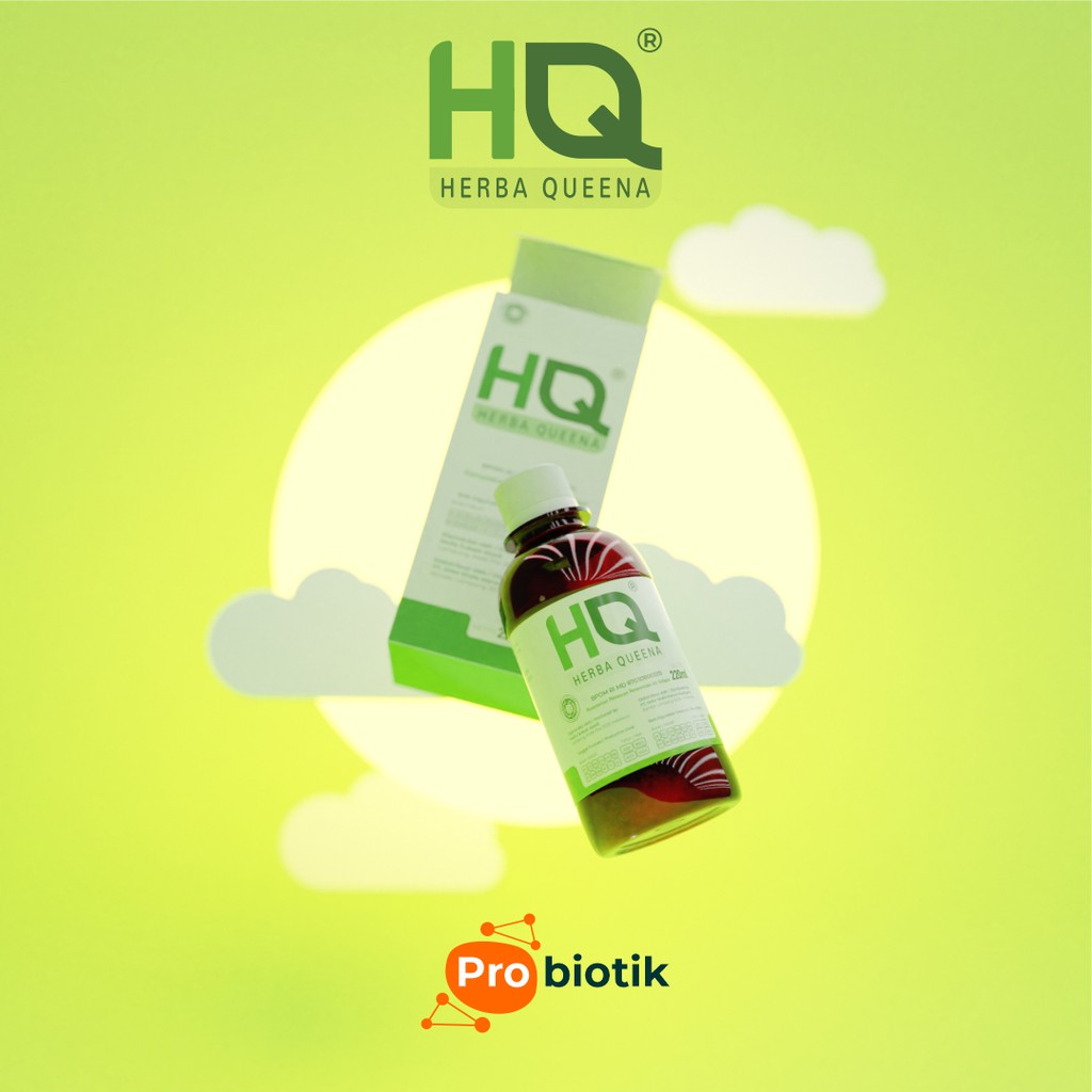 HQ Probiotik Obat Asam Urat Herbal Alami 100% Original (220ml)