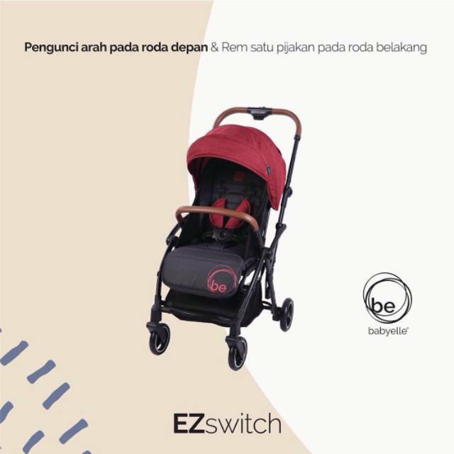 Stroller Kereta Bayi BabyElle EZ Switch S 523 RS