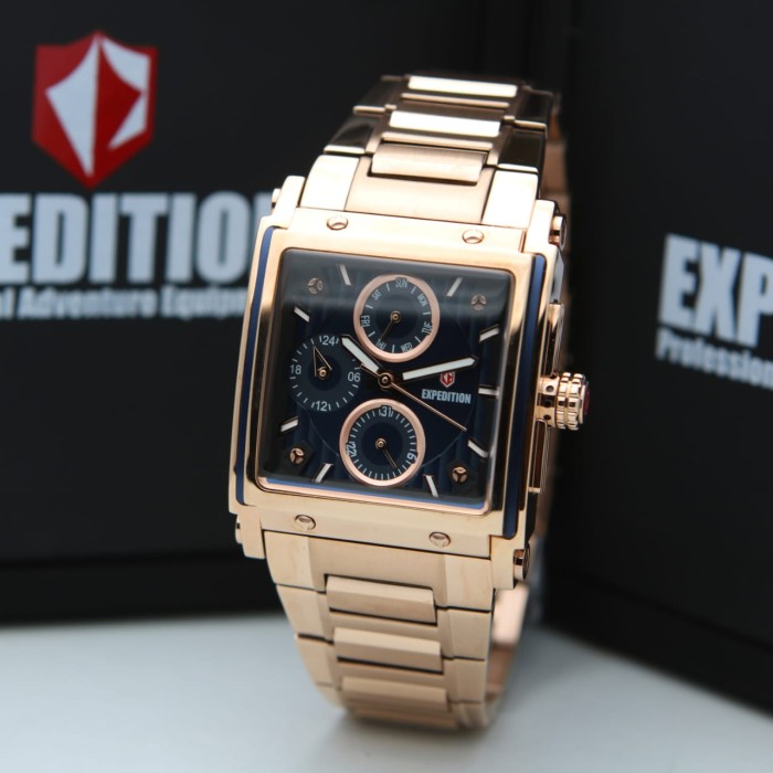 [ ORIGINAL ] Jam Tangan Wanita / Cewek EXPEDITION 6731 E 6731 - SILVER GREEN ori