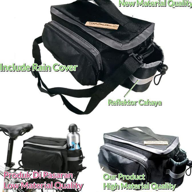 TAS SEPEDA TOURING (TAS SEPEDA OLAHRAGA) TAS SPEDA BAGASI BELAKANG