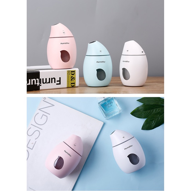 Taffware Air Humidifier Aromatherapy Mango Design 160ml - White