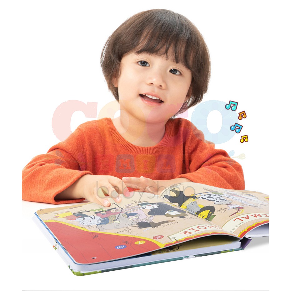 Ready Stock Buku Edukasi Anak Bilingual Sound Book CHILDREN'S ENGLISH READING Mandarin Inggris