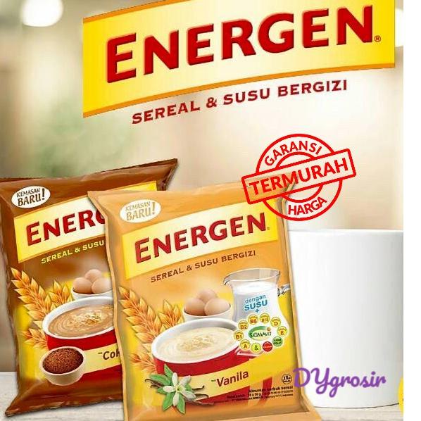 

ㆅ ENERGEN COKLAT / ENERGEN VANILA / ENERGEN KACANG HIJAU BIG SALES 4085 ☽