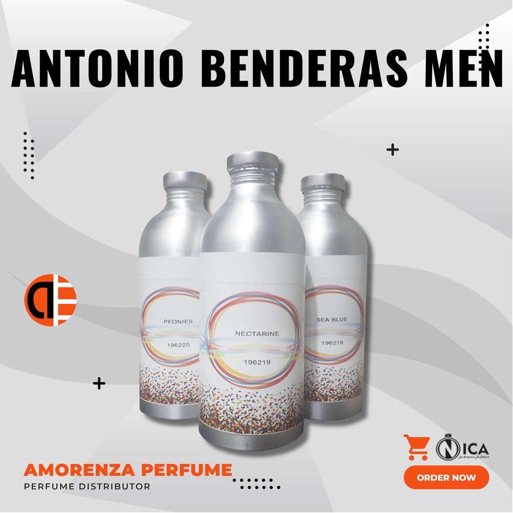 BIBIT PARFUM MURNI ANTONIO BENDERAS MEN - NOEL NICA FRAGRANCE 500 ML SEGEL PABRIK