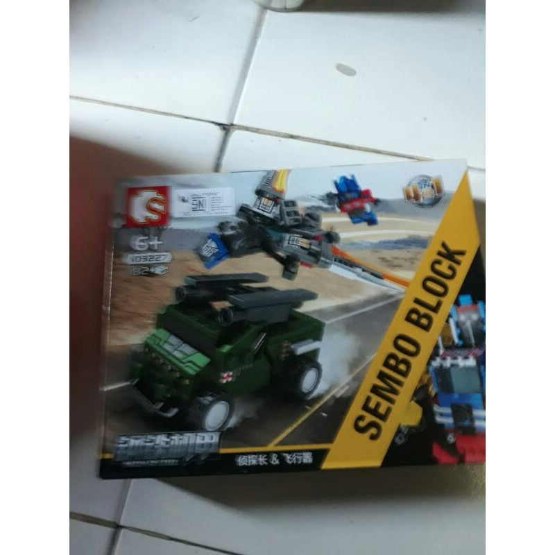 lego bisa jadi robot n mobil perbji