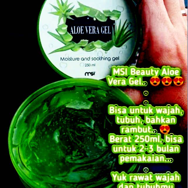 SOOTHING GEL ALOEVERA MSI
