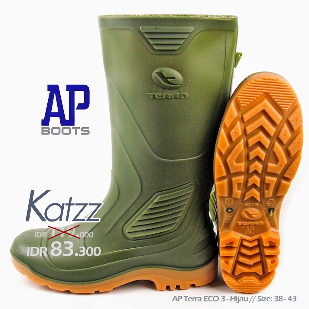 AP Boots TERRA ECO 3 Boot Tinggi Ekonomis Berkualitas. Sepatu Boot AP Tinggi termurah dari AP Boot