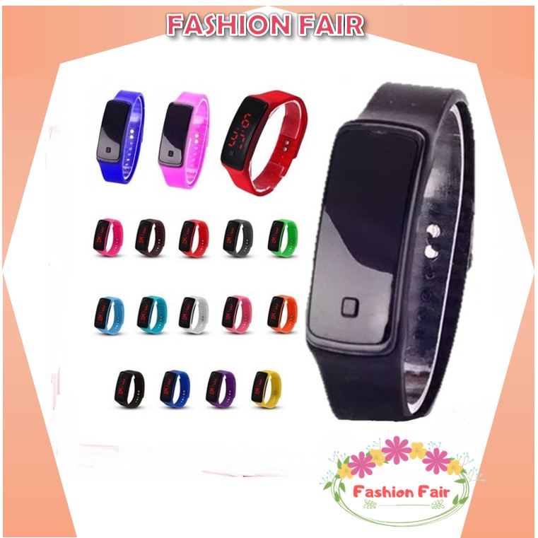 [IMPOR] Fashion Fair - Dari Jakarta BISA COD JAM TANGAN GENEVA LED SPORT DIGITAL WANITA