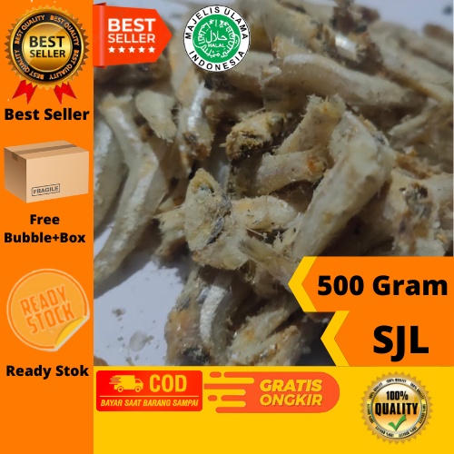 

Ikan Asin Teri / Teri Jengki Super / Teri Belah 500Gram SJL