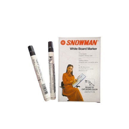 

SPIDOL WHITE BOARD SNOWMAN BG-12 WARNA HITAM, MERAH DAN BIRU