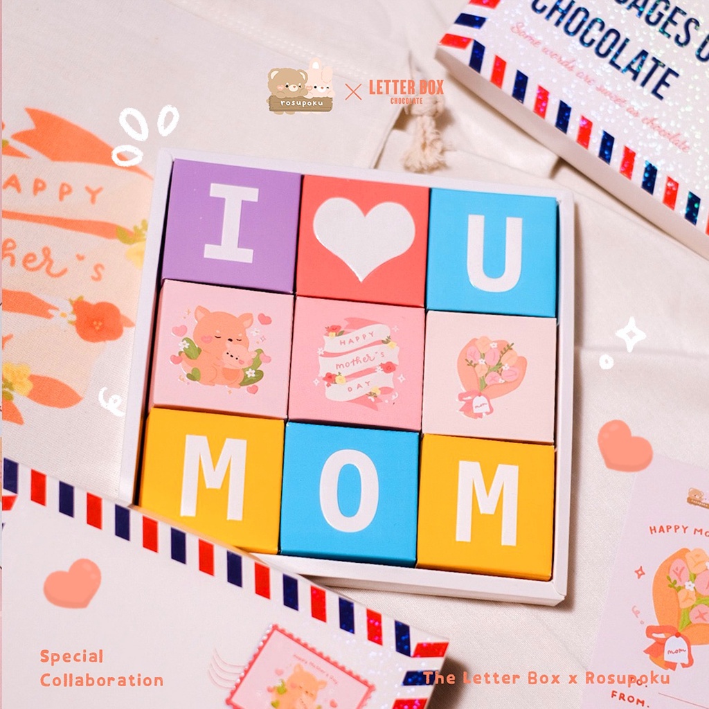 

Letter Box x Rosupoku - Hadiah Mothers day Chocolate 3x3
