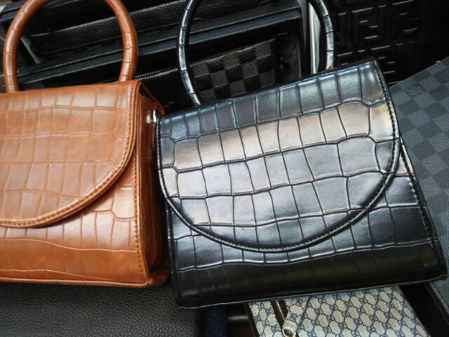 Tas original premium fashion lokal croco