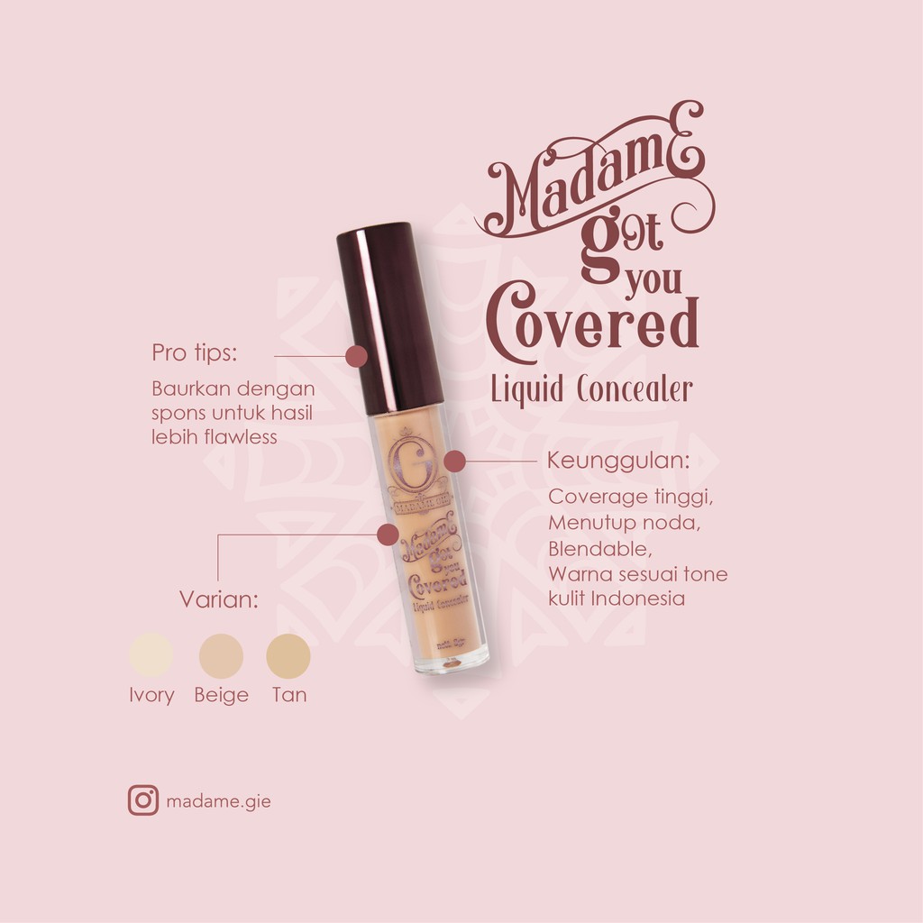 Madame Gie Got You Covered Liquid Concealer