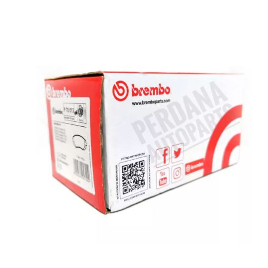 BREMBO Kampas Rem Subaru Forester (SG, SH, SJ), Exiga (YA), Impreza (GE, GV, GG, GR, GH, G3, GD), Le
