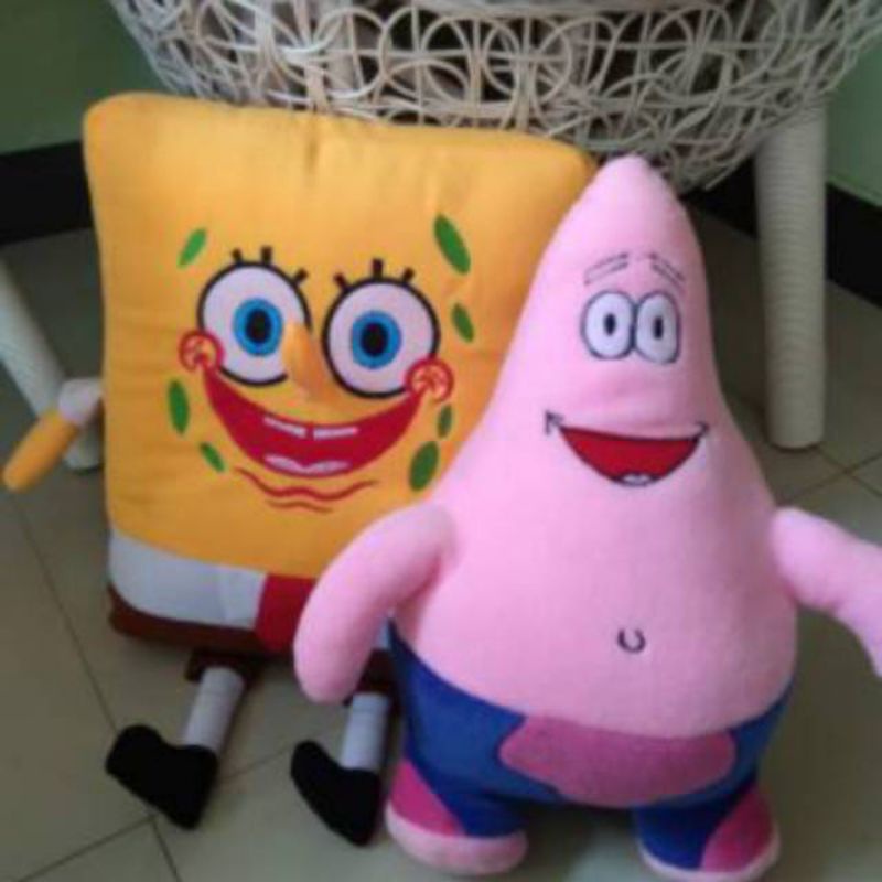 BONEKA SPONGEBOB DAN PATRICK BONEKA LUCU DAN MURAH