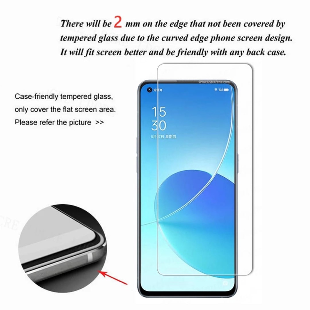 PROMO 2in1 CASE OPPO Reno6 4G Case ShockProof Transparan Free Tempered Glass Full Cover Black Reno 6