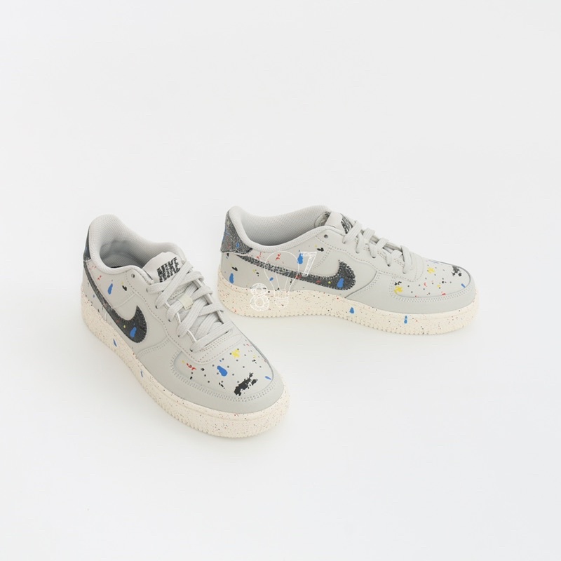 Air Force 1 Low Paint Splatter Light Bone