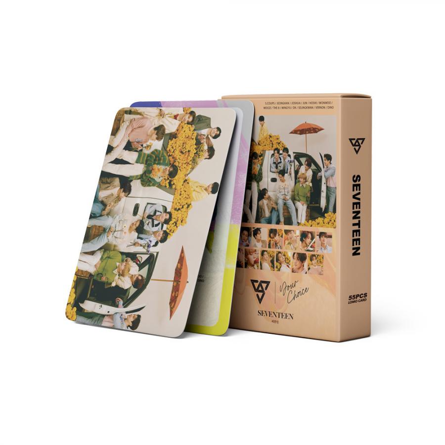 55pcs / set Kartu LOMO Album Seventeen Untuk Koleksi