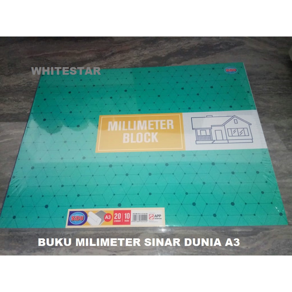  buku  milimeter millimeter block sinar  dunia  sidu ukuran 