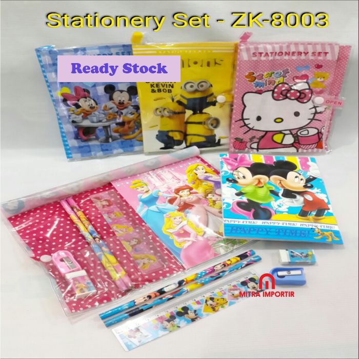 

Stationary Set 6 in1 / Alat tulis anak ZK-8003 Cuci Gudang/Promo