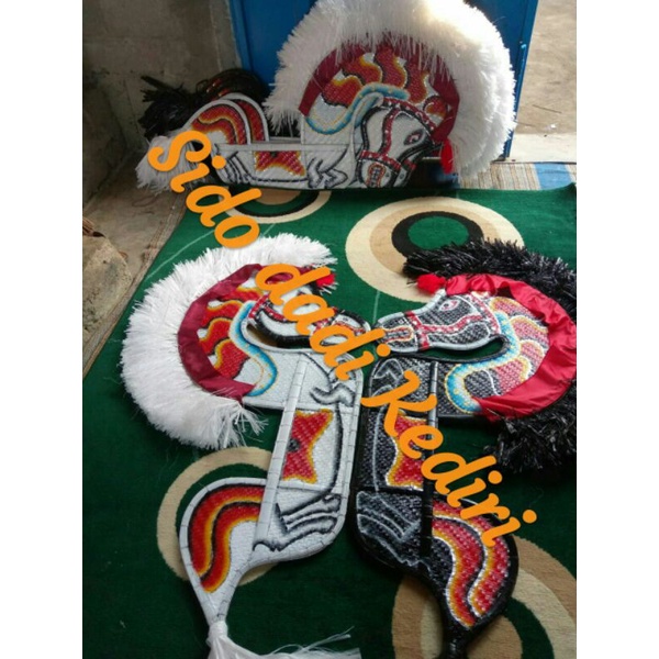 promo flash sale kuda plastik jaranan plastik jaranan gebang Barongan devil pecut bopo celeng srenggi kuda dewasa