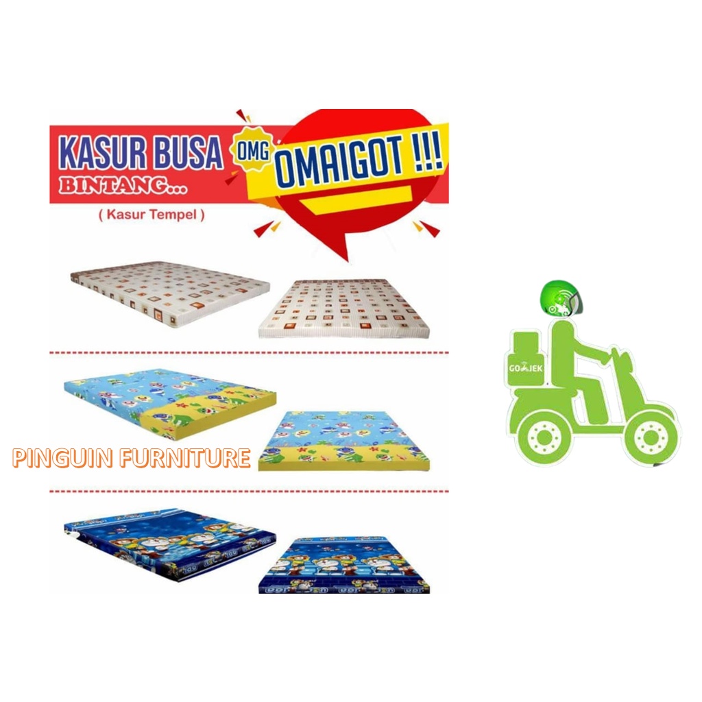 KASUR LIPAT BUSA / KASUR LANTAI UK. 140x180x10 OLYMPLAST