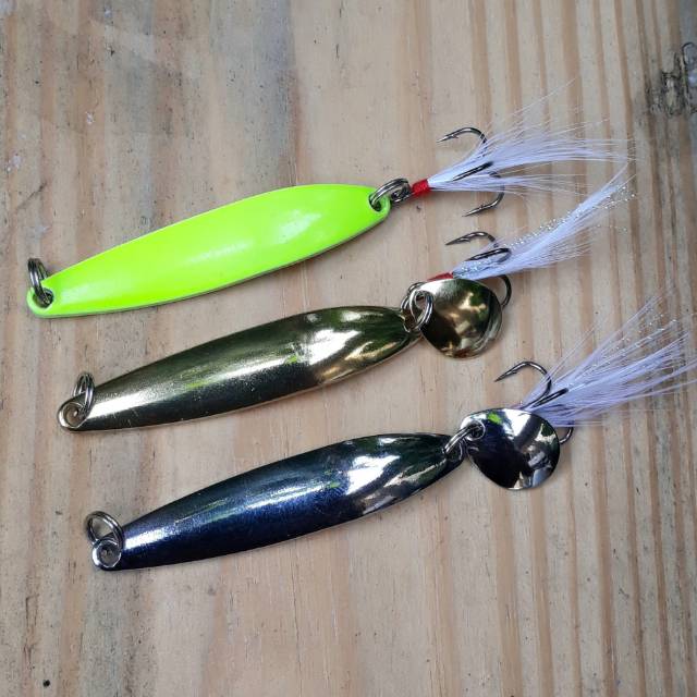 Umpan Casting Spoon 7gr 10gr 13gr Gold Silver Gid