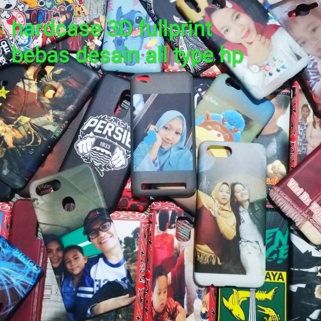 HARDCASE desain bebas XIAOMI REDMI / NOTE 1 2 3 3s 4 4a 5 5a 5+ 6 6a 7 7a 8a pro MI a1 a2 go 8 lite