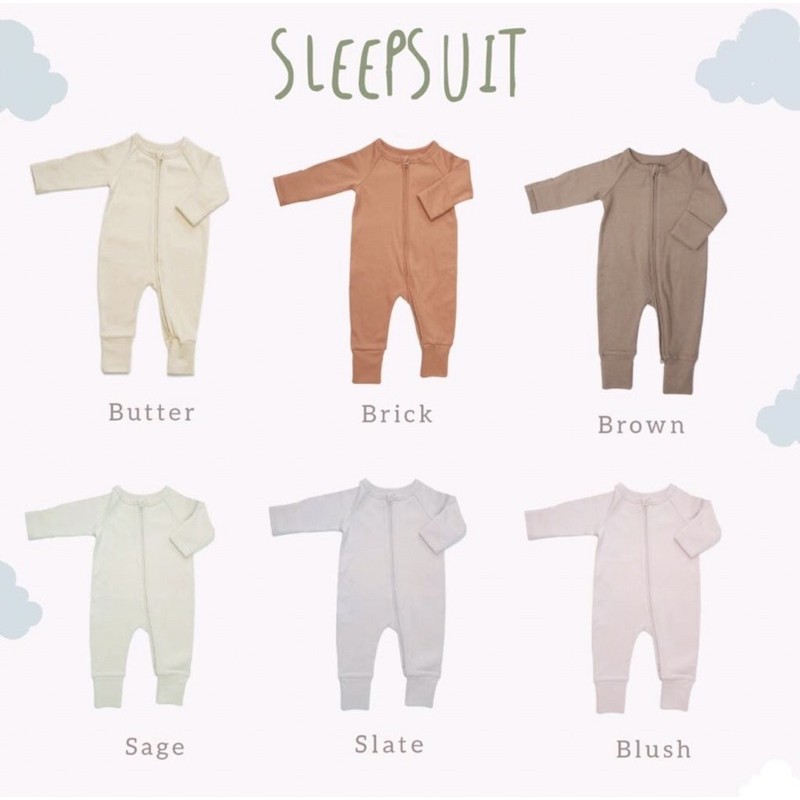 COTTON CUB SLEEPSUIT / FASHION / PIYAMA / SLEEPSUIT