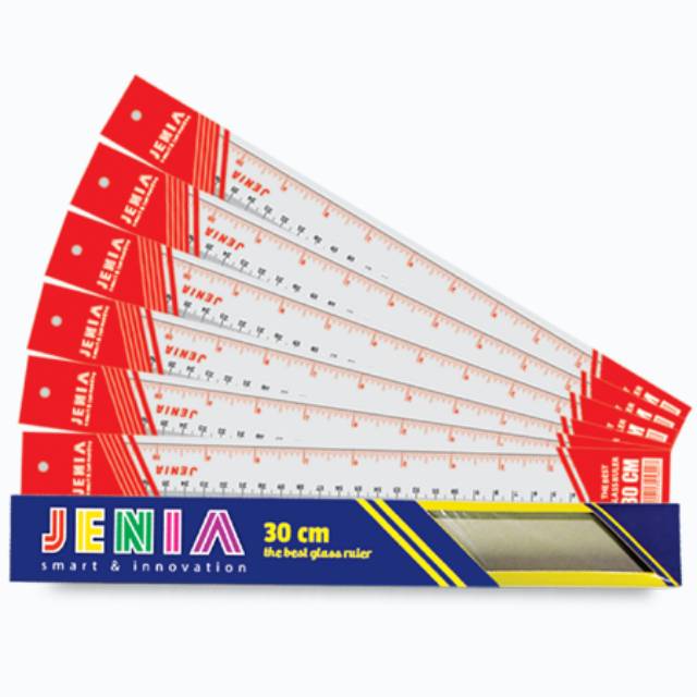 

Penggaris Plastik Jenia 30cm