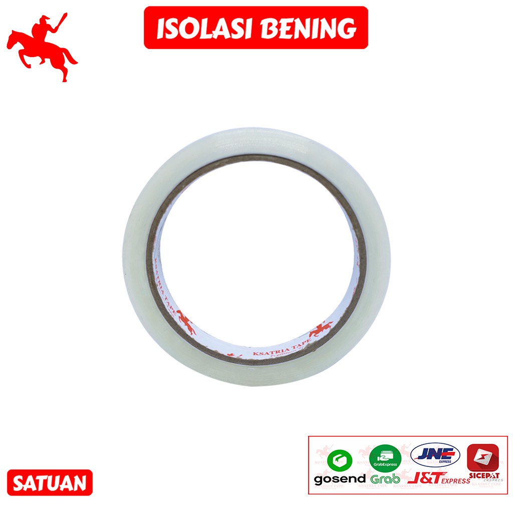 LAKBAN BENING ISOLASI SOLATIP 1/2 INCH (12MM) X 72 YARD SNS BENING