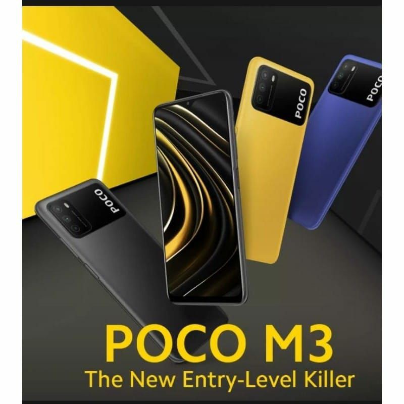 POCO M3 6/128 & 4/64 GARANSI RESMI XIAOMI    INDONESIA