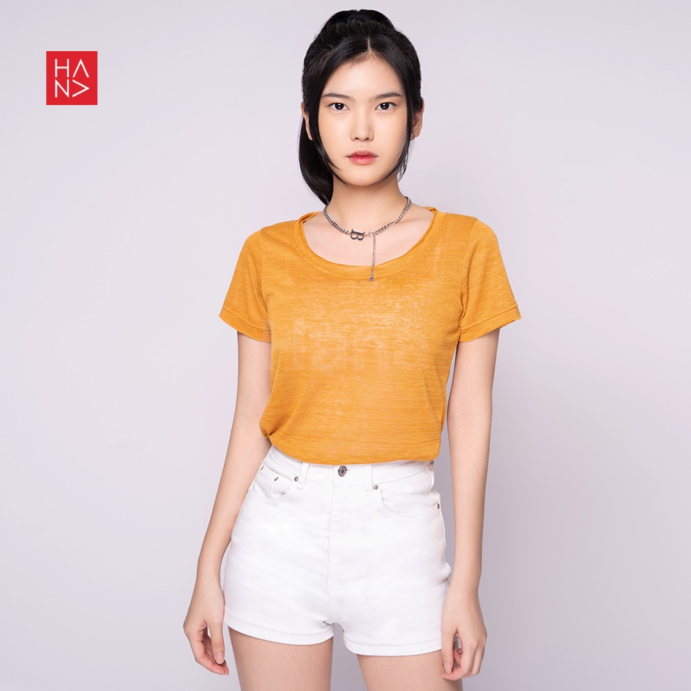 Hana Fashion - Jimin T-shirt Korean Style / Baju Kaos Wanita Gaya Korea - TS470