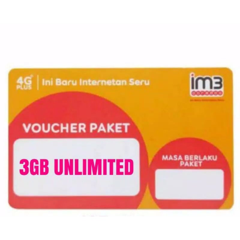 voucher 3gb unlimited