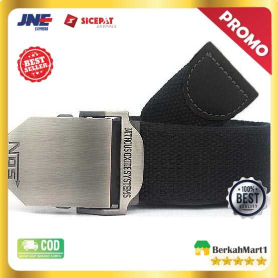 NOS Tali Ikat Pinggang Pria Canvas Style Men Belt - HQ031