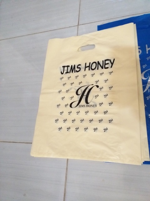 Goodie Bag Murah Jh Plastik Packing Logo Jimshoney / Kantong