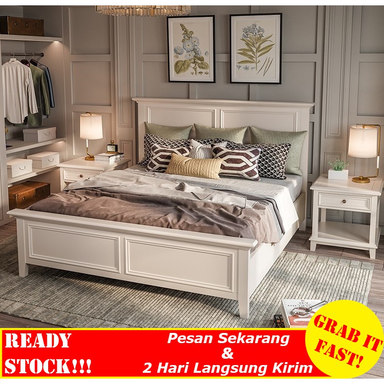 A Rumah Tempat Tidur Minimalis Antik Kayu Mahoni Solid Bed A Rumah Tempat Tidur Minimalis Antik Kayu Mahoni Solid Bed