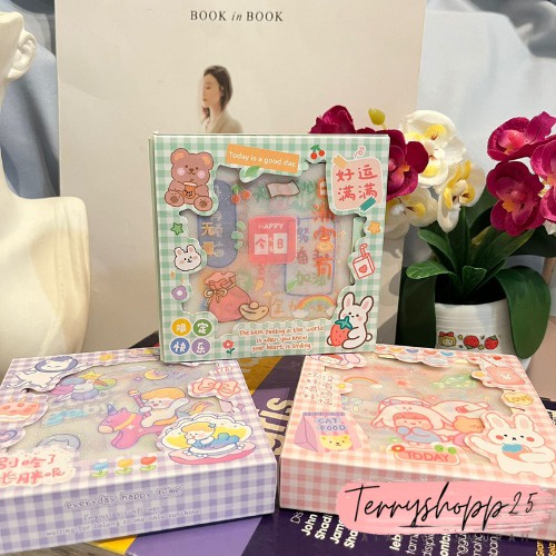 

Paket MinI Stiker Senmu Karakter Cewe Anti Air isi 8 Lembar Bisa COD