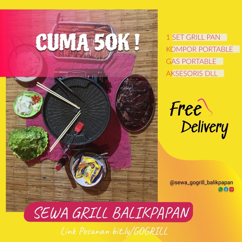 

sewa grill pan balikpapan