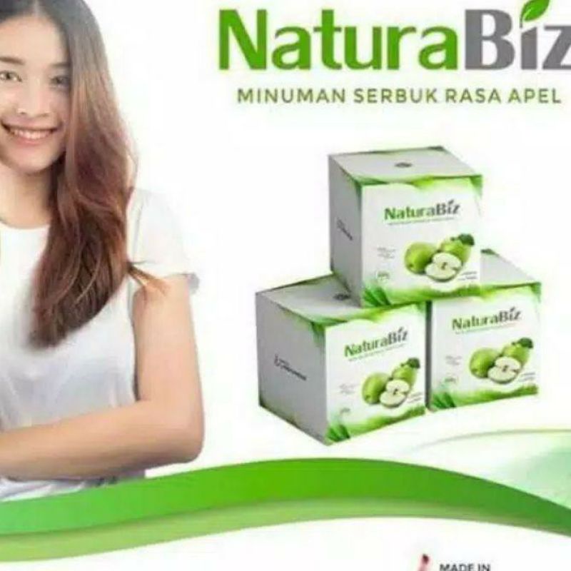 

NATURA BIZ minuman serbuk apel