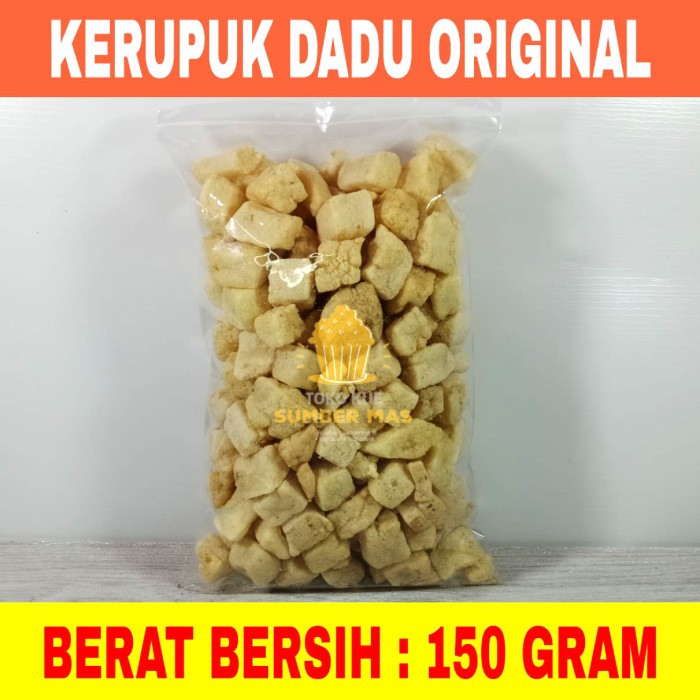 KERUPUK KRUPUK RAMBAK DADU PEDAS BALADO TERMURAH TERLARIS 150 GRAM - Balado