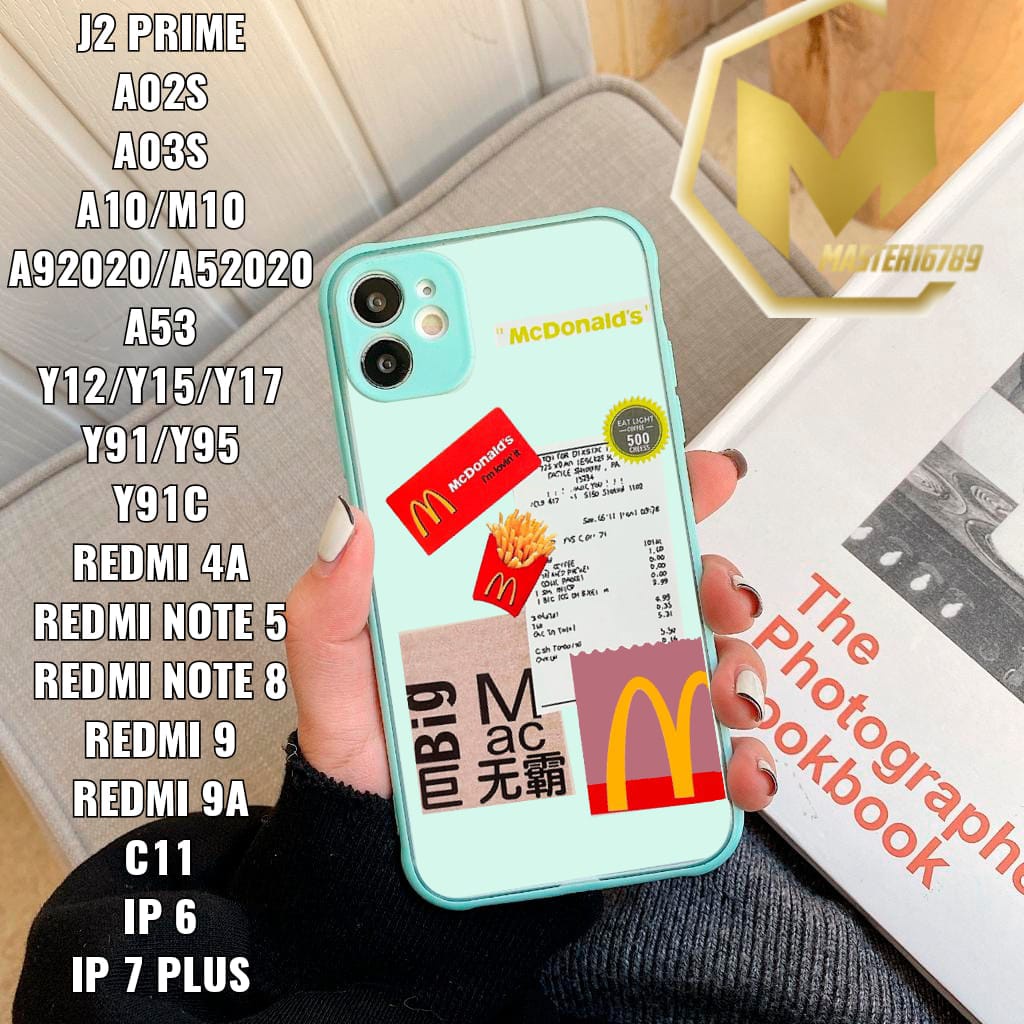 SS087 SOFTCASE PELINDUNG KAMERA MCD IPHONE 6 6S 7 7G 8 8G 6+ 7+ 8+ X XS XR 11 12 13 PRO MAX MA2493