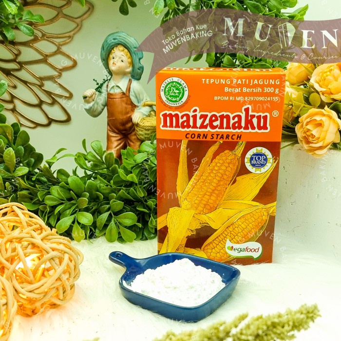 

Ds11 Tepung Pati Jagung Maizena Maizenaku / Corn Starch Flour 300 Gr G6B040B1