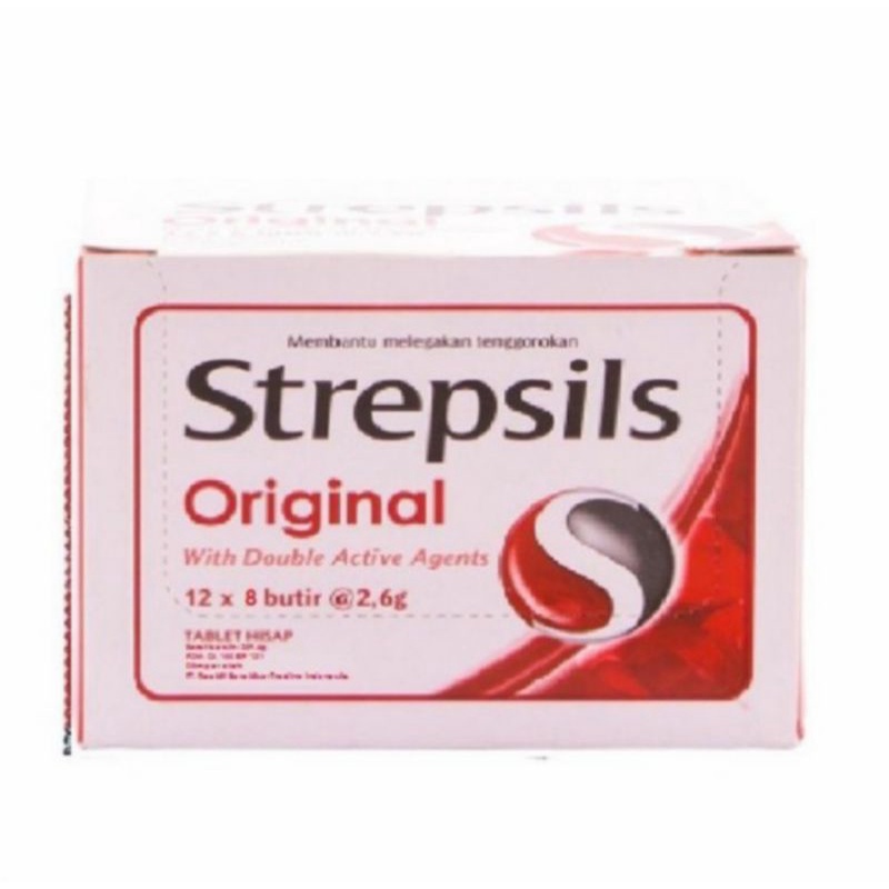 

Strepsil Original per box (12 sachet x 8 butir) - Rasa ORIGINAL