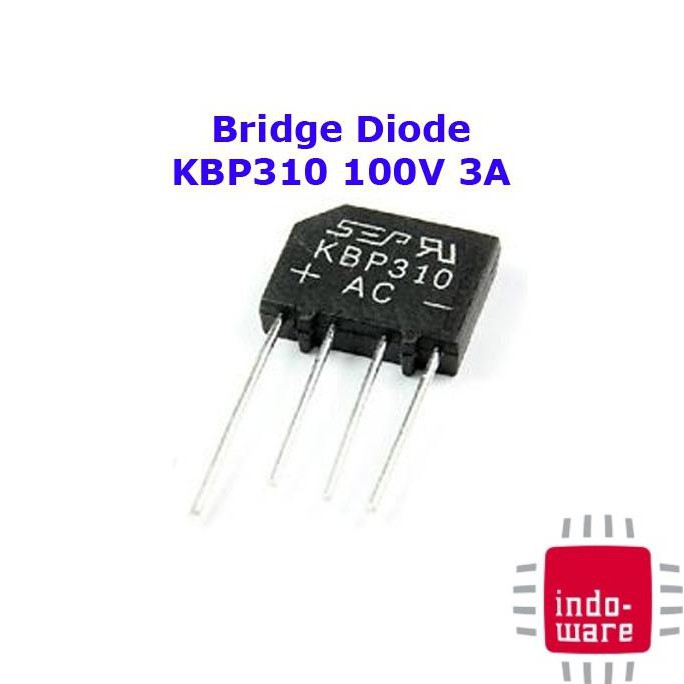 Kbp310 Kbp-310 Kbp 310 Dioda Bridge Diode 3A 1000V 1Kv Dioda Jembatan Inwer2919 Ori